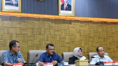 Pemkab Barito Utara Ikuti Rakor Virtual Persiapan Lahan Program MBG