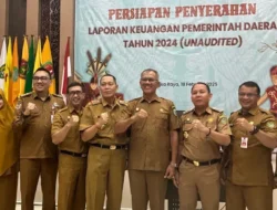 Pj Sekda Barito Utara Ikuti Rapat Persiapan Penyerahan LKPD 2024 Unaudited