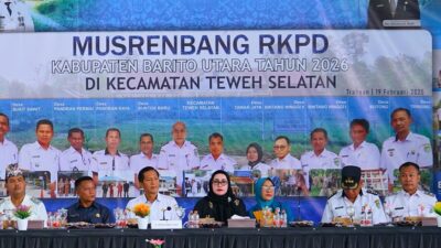 Pj Bupati Muhlis Hadiri Musrenbang RKPD 2026 di Kecamatan Teweh Selatan
