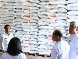 Pj. Bupati Barito Utara Pastikan Stok Sembako Aman Jelang Ramadhan di Gudang Bulog Muara Teweh