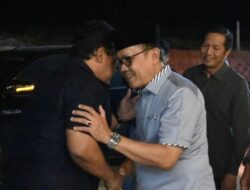 Pj Bupati Barito Utara Sambut Kedatangan Rombongan Wakil Gubernur Kalteng dalam Rangka HUT ke-75