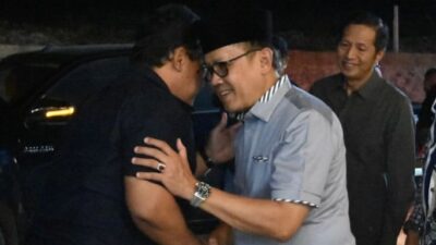 Pj Bupati Barito Utara Sambut Kedatangan Rombongan Wakil Gubernur Kalteng dalam Rangka HUT ke-75
