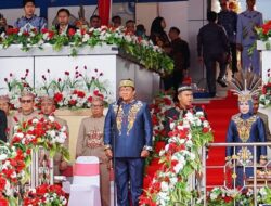 Pemkab Barut Gelar Upacara Peringatan HUT ke-75 Barito Utara, Wagub Kalteng Pimpin Jalannya Upacara