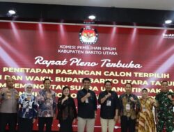 KPU Barito Utara Tetapkan Shalahuddin–Felix sebagai Bupati dan Wakil Bupati Terpilih 2025-2030