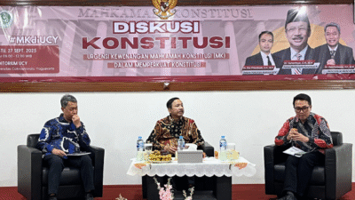 Kuliah Umum Ketua MK di UCY Bahas Urgensi Kewenangan MK