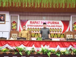Sekda Pulang Pisau Hadiri Rapat Paripurna DPRD Masa Persidangan III