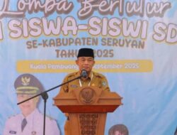 Pemkab Seruyan Dorong Minat Baca Anak Lewat Lomba Bertutur Tingkat SD/MI