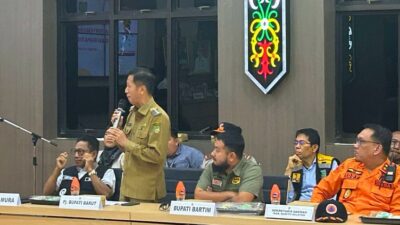 Kolaborasi Tangani Bencana, Pj Bupati Barito Utara Hadiri Rakor Penanganan Banjir DAS Barito Bersama Gubernur Kalteng
