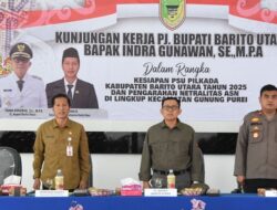 Roadshow Kesiapan PSU Pilkada 2025 di Barito Utara Berakhir, Pj. Bupati Indra Gunawan Tinjau Teweh Timur dan Gunung Purei