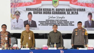 Roadshow Kesiapan PSU Pilkada 2025 di Barito Utara Berakhir, Pj. Bupati Indra Gunawan Tinjau Teweh Timur dan Gunung Purei