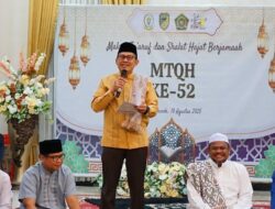 Malam Ta’aruf MTQH ke-52 Barito Utara Jadi Momentum Pererat Silaturahmi dan Semangat Syiar Islam