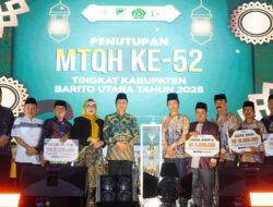 MTQH ke-52 Barito Utara Resmi Ditutup, Teweh Tengah Raih Juara Umum