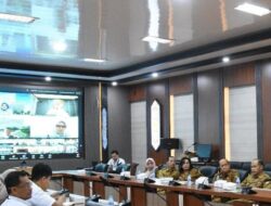 Pemkab Barito Utara Ikuti Rakor Nasional Bahas Inflasi dan Stabilitas Situasi Terkini