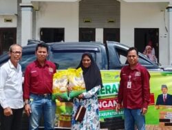 Pemkab Barito Utara Gelar GPM di Desa Batu Raya I, Beras Dijual di Bawah Harga Pasar