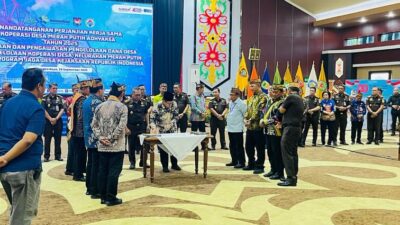 Pj Bupati Barito Utara Teken PKS Program Jaksa Garda Desa dan Koperasi Merah Putih Adhyaksa 2025