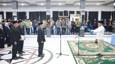 Gubernur Agustiar Kukuhkan Dewan Hakim MTQH XXXIII, Tekankan Objektivitas & Kejujuran Penilaian