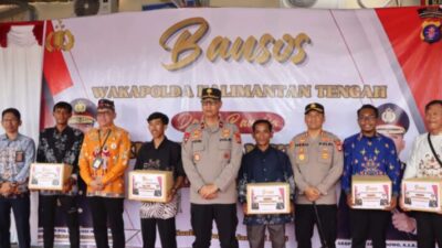 Wakapolda Kalteng Dorong Petani Naik Kelas, Bansos Jadi Instrumen Swasembada Pangan di Gunung Mas