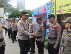 Pastikan Situasi Aman, Kapolda Kalteng Monitoring Ops Ketupat di Barito Utara