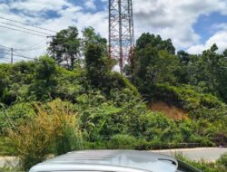 Tower Telekomunikasi di Desa Sikui Terancam Longsor, Pemkab Barito Utara Ambil Langkah Cepat