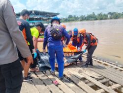 Tragis, Pria Tenggelam di Sungai Katingan Ditemukan Meninggal Setelah Tiga Hari Pencarian