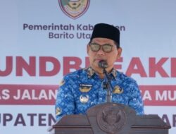 Groundbreaking Dimulai, Pemkab Barito Utara Genjot Pelebaran Jalan Kota Muara Teweh