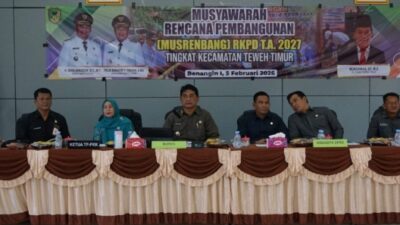 Musrenbang Teweh Timur 2027 Dibuka, Bupati Tekankan Sinkronisasi Program Prioritas Pembangunan