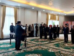 Bupati Barito Utara Lantik Pejabat Baru, Tegaskan Jabatan Bukan Hak Melainkan Amanah