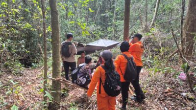 Dua Pemuda Hilang Saat Berburu di Hutan Mantangai, Tim SAR Sisir Lokasi dengan Drone