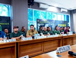 Kodam XXII/Tambun Bungai Matangkan Festival Rakyat Nusantara 2026 dan Nobar Piala Dunia di Palangka Raya