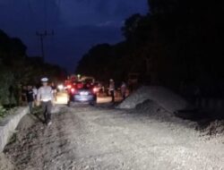 BPJN Kalteng Tangani Box Culvert Ambruk di Jalur Kasongan–Kereng Pangi, Lalu Lintas Dibuka Bergantian