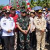 Pangdam XXII/Tambun Bungai Hadiri Peresmian Waterfront City dan Panen Raya Padi di Kabupaten Kapuas