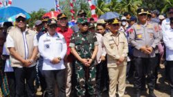 Pangdam XXII/Tambun Bungai Hadiri Peresmian Waterfront City dan Panen Raya Padi di Kabupaten Kapuas
