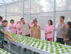 Gubernur Agustiar Sabran Tinjau Green House SPPG Polda Kalteng, Perkuat Ketahanan Pangan Berbasis Teknologi